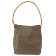 Louis Vuitton Vintage Pre-owned Canvas handvskor Brown, Dam