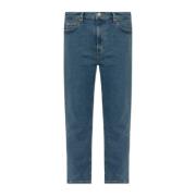 PS By Paul Smith Jeans med logotyp Blue, Dam