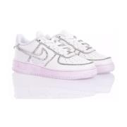 Nike Silver Rosa Sneakers Anpassade Damskor Pink, Unisex