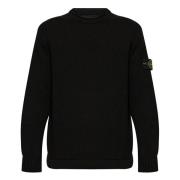 Stone Island Stilren Maglia Sweater Black, Herr