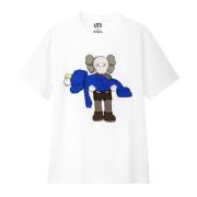 Kaws Begränsad Upplaga Tee Vit White, Herr