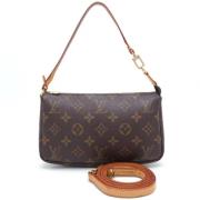 Louis Vuitton Vintage Pre-owned Canvas kuvertvskor Brown, Dam