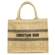 Dior Vintage Pre-owned Raffia handvskor Beige, Dam