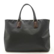 Bottega Veneta Vintage Pre-owned Plast totevskor Black, Unisex