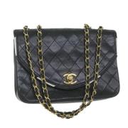 Chanel Vintage Pre-owned Tyg chanel-vskor Black, Dam