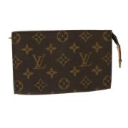 Louis Vuitton Vintage Pre-owned Canvas necessrer Brown, Dam