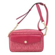 Michael Kors Pre-owned Pre-owned Plast axelremsvskor Pink, Dam