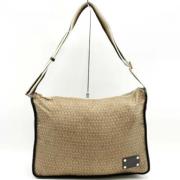 Fendi Vintage Pre-owned Nylon fendi-vskor Beige, Dam