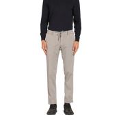 Mason's Slim Fit Jersey Chino Byxor Gray, Herr