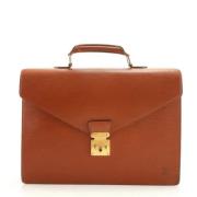 Louis Vuitton Vintage Pre-owned Laeder louis-vuitton-vskor Brown, Dam