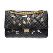 Chanel Vintage Pre-owned Laeder chanel-vskor Black, Dam