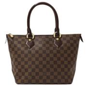 Louis Vuitton Vintage Pre-owned Canvas louis-vuitton-vskor Brown, Dam