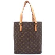 Louis Vuitton Vintage Pre-owned Canvas axelremsvskor Brown, Dam