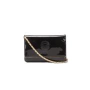 Chanel Vintage Pre-owned Laeder crossbodyvskor Black, Dam