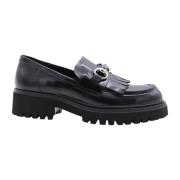 Rotta Klassiska Mocassin Skor Sixteen Black, Dam