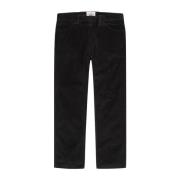 Stone Island Begränsad upplaga Corduroy Pant Svart Black, Herr