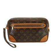 Louis Vuitton Vintage Pre-owned Canvas louis-vuitton-vskor Brown, Dam