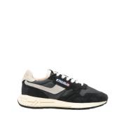 Autry Suede Reelwind Sneakers Black, Dam