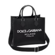 Dolce & Gabbana Svarta väskor för modeälskare Black, Herr