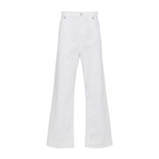 Etro Vit Bomullsblandning Denim Jeans White, Herr