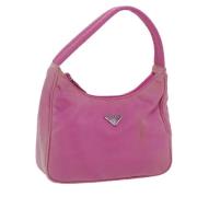 Prada Vintage Pre-owned Nylon prada-vskor Pink, Dam