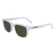 Lacoste Transparenta Unisex Solglasögon White, Unisex