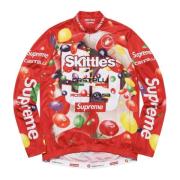 Supreme Begränsad Upplaga Skittles Cykeltröja Röd Red, Herr