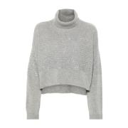 Twinset Stiligt Sweater Set Gray, Dam