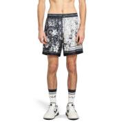 Amiri Bandanamönstrade Shorts med Elastisk Midja Black, Herr