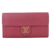 Louis Vuitton Vintage Pre-owned Laeder plnbcker Pink, Dam