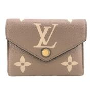 Louis Vuitton Vintage Pre-owned Laeder plnbcker Beige, Dam