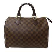 Louis Vuitton Vintage Pre-owned Canvas louis-vuitton-vskor Brown, Dam