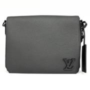 Louis Vuitton Vintage Pre-owned Laeder axelremsvskor Black, Dam