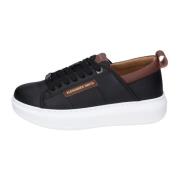 Alexander Smith Herr Syntetläder Sneakers Black, Herr