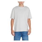 Jack & Jones Herr Tee SS O-Neck Bomull Beige, Herr