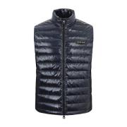 Duvetica Ljusblå High-Neck Down Vest Blue, Herr