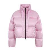 Duvetica Ljusrosa Kort Dunjacka Aw23 Pink, Dam