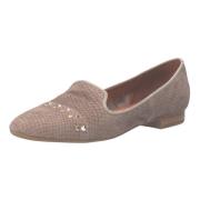 Carmens Python Loafers för Kvinnor Gray, Dam