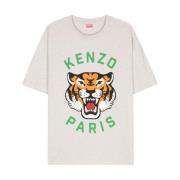 Kenzo Stiliga Grå T-shirts och Polos Gray, Herr