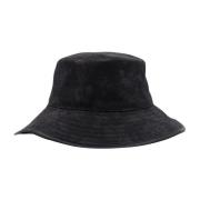 Versace Barocco Bomull Cloche Hatt Black, Herr