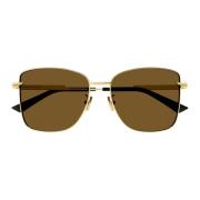 Bottega Veneta Sunglasses Yellow, Dam