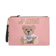 Moschino Pre-Owned Pre-owned Tyg kuvertvskor Pink, Dam