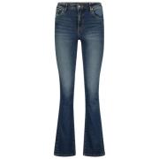 Raizzed Hög midja Bootcut Jeans Blue, Dam