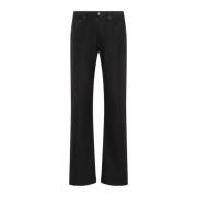 Maison Margiela Svarta Jeans för Män Aw24 Black, Herr