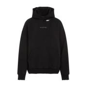 Balenciaga Svart Hoodie Aw24 Black, Dam