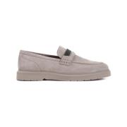 Brunello Cucinelli Nude Loafer Skor Elegant Bekväm Stil Gray, Dam