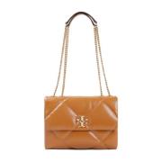 Tory Burch Diamond Stitch Axelväska Nude & Neutrals Beige, Dam