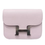 Hermès Vintage Pre-owned Canvas plnbcker Pink, Dam