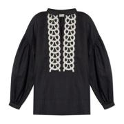 By Malene Birger Top Cadmus Black, Dam