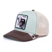 Goorin Bros Celeste Vaca Bovine Trucker Cap Multicolor, Herr